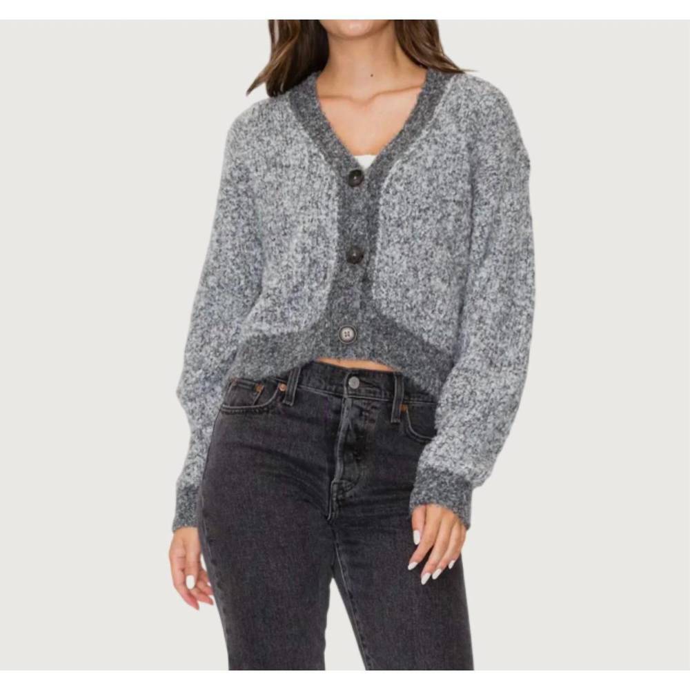 NEW EDIT BY NINE mellie cardigan in grey